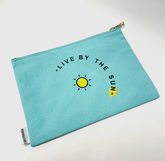 Live By the Sun.. Pouch