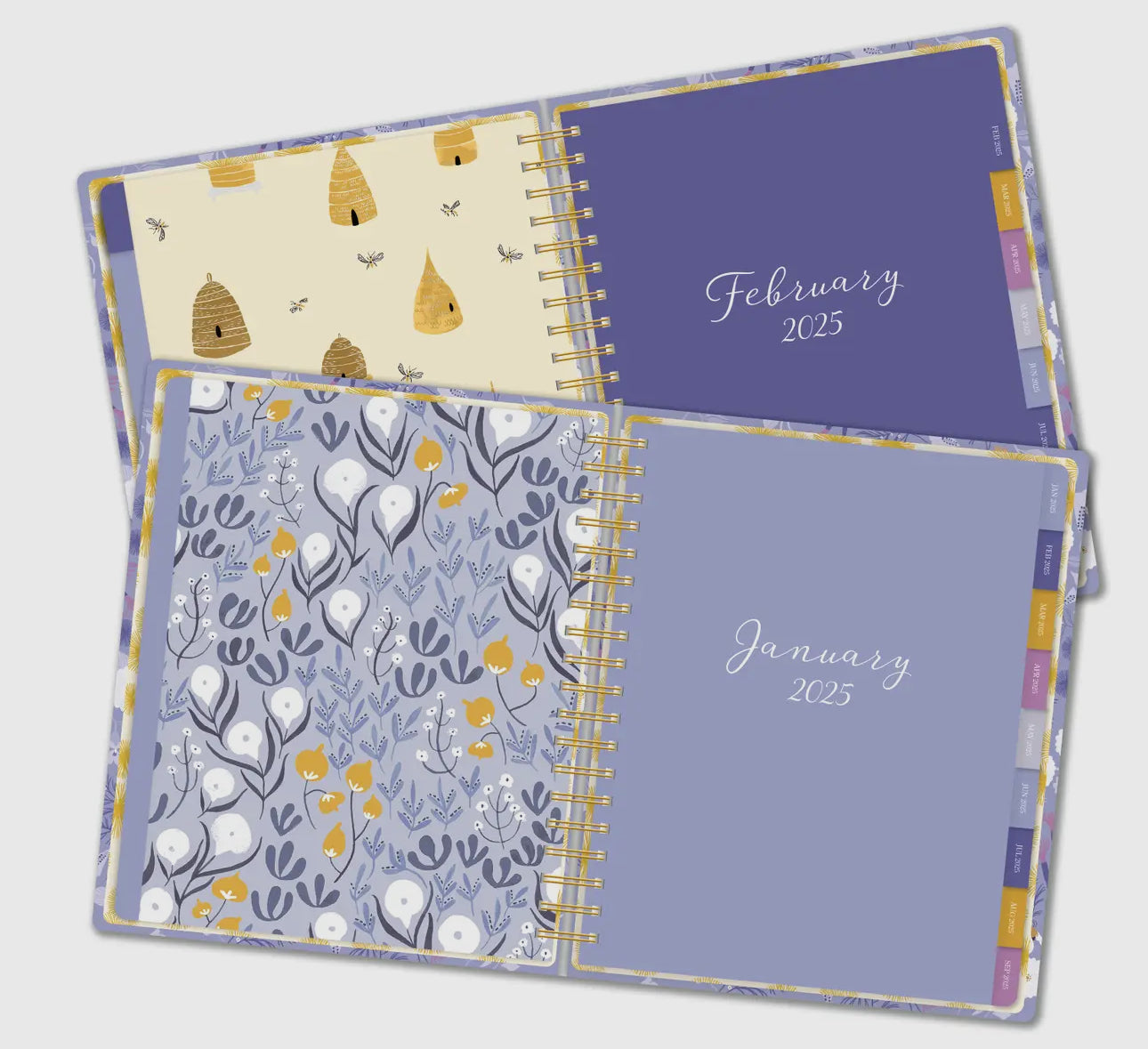 2025 Garden Bee Deluxe Hardcover Planner